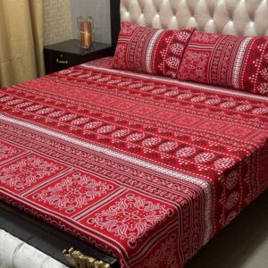 Crystal Cotton 3pc Bedsheet