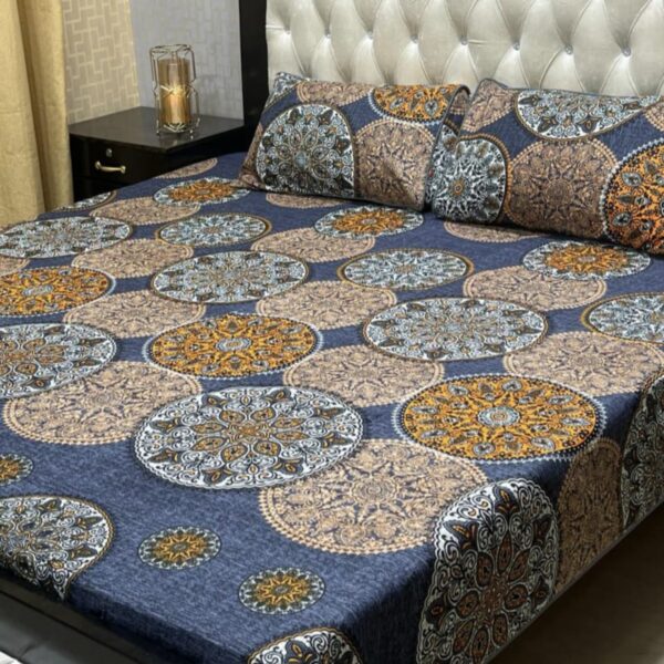 Crystal Cotton 3pc Bedsheet