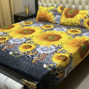 Crystal Cotton 3pc Bedsheet