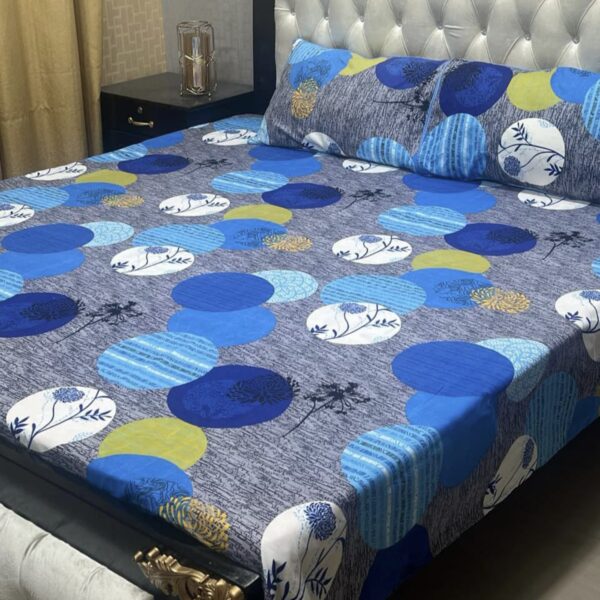 Crystal Cotton 3pc Bedsheet